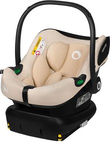 Lionelo - Autosedačka s otočnou základňou ASTRID SET i-Size 40-87 cm Beige Sand