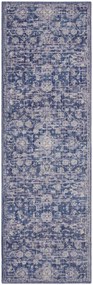 Nouristan - Hanse Home koberce Behúň Cairo 105584 Alexandria Blue – na von aj na doma - 80x200 cm