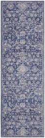 Hanse Home, Behúň Cairo 105584 Alexandria Blue – na von aj na doma, 80x200, modrá, chodba / predsieň