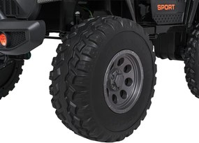 Ramiz Extrémne športové vozidlo 4x4 s variabilnou veľkosťou čierne