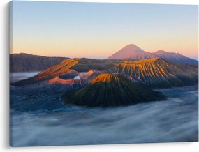 Obraz hory Bromo v Indonézii (70x50 cm)