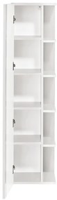 Kúpeľňová skrinka so zrkadlom Twist 802 1D biela