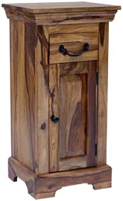 furniture-nabytek.cz - Drevená skrinka do kúpeľne 40x80x35 z indického masívu palisander