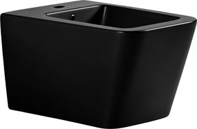 Erga Mery, závesný bidet 520x360x300 mm, čierna matná, ERG-V03-MERY-BD-BK
