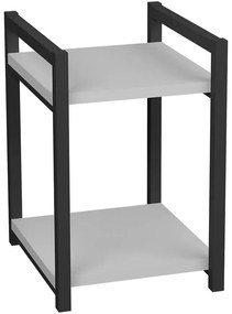 Konferenčný Stolík Fd-2lmps-002 Biela/Čierna