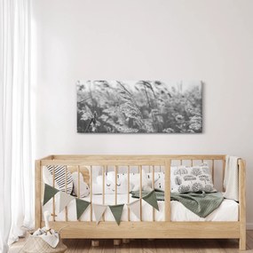 Obraz - Tráva vo vetre (120x50 cm)