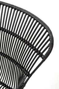 Jedálenská stolička GEOMETRIC K335 čierna