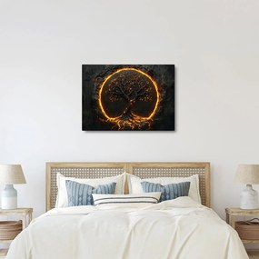 Obraz – Strom života v láve II. (70x50 cm)