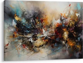 Obraz - Abstraktná grafika (70x50 cm)