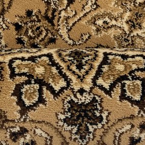 Sintelon, Kusový koberec SOLID 55 EOE, 133x200, béžová, chodba / predsieň