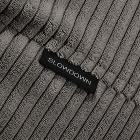 Menčestrový sedací vak v tehlovej farbe Lounge – SLOWDOWN