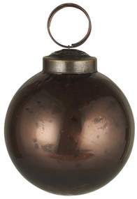 Ib Laursen Vianočná ozdoba Pebbled Rustic Brown