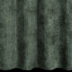 ZATEMŇOVACÍ ZÁVES NA KRÚŽKOCH ALETA 135X250 CM TMAVOZELENÁ