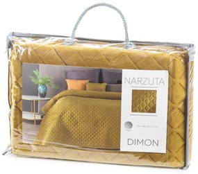 PREHOZ NA KRESLO DIMON 70X160 CM MEDOVÝ