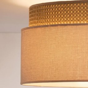 Brilagi - Prisadený luster PADOVA 1xE27/60W/230V, priemer 40 cm, béžový