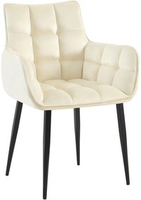 Stolička Tirana zamat - krémová