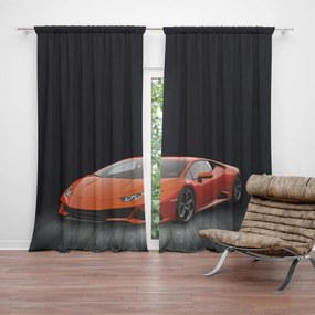 Sablio Záves Športové auto 1: 2ks 140x250cm
