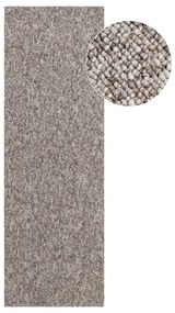 Sivý prateľný behúň 80x240 cm Rocco Taupe – Elle Decoration