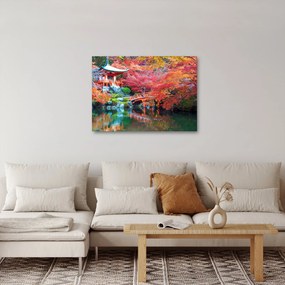Obraz - Orientálna krajina (70x50 cm)