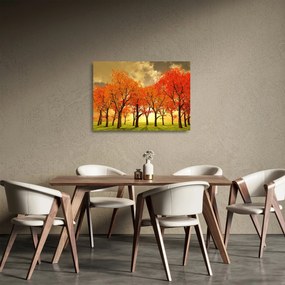Sklenený obraz - Jeseň (70x50 cm)
