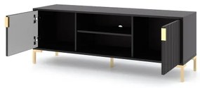 Televízny stolík FLOP čierny