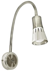 Candellux Flexibilná lampička ARENA 1xE14/40W/230V chróm 91-94776