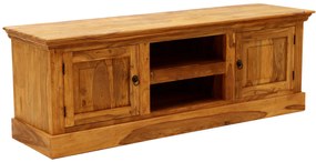 furniture-nabytek.cz - Rustikálny stolík pod tv z dreva palisander 160x55x45