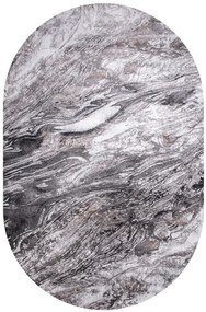 Koberec MAYA PR117 viacfarebný / sivý ovál