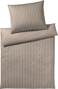XXXLutz OBOJSTRANNÁ POSTEĽNÁ BIELIZEŇ, flanel, hnedá, 140/200 cm Elegante - Obliečky & plachty - 004977062402