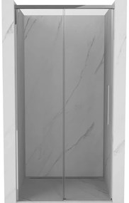 Mexen Rox, posuvné sprchové dvere 130 cm, číre sklo, chrómový profil, 8C2-130-000-01-00