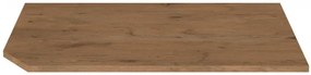 Pracovná doska Bronte (110cm) (dub lancelot) (L). Vlastná spoľahlivá doprava až k Vám domov. 1058708