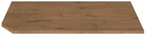 Pracovná doska Bronte (210cm) (dub lancelot) (L). Vlastná spoľahlivá doprava až k Vám domov. 1058728
