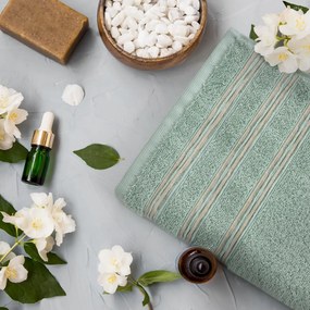 BAVLNENÝ UTERÁK JONAS 50X90 CM HNEDÁ