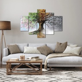 Obraz - Strom štyroch ročných období (150x105 cm)