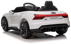 LEAN CARS Elektrické autíčko Audi E- Tron GT QLS-6888 - biele - motor 4x45W- BATÉRIA - 12V7Ah - 2023