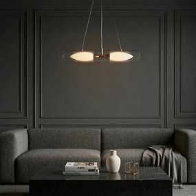 Toolight Rea, ZÁVESNÉ STROPNÉ SVIETIDLO G152-2CP GOLD, OSW-04708