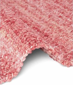 Tmavoružový ručne tkaný behúň z materiálu buklé 80x200 cm Notting Hill Portobello – Ted Baker