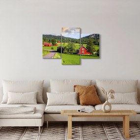 Obraz vidieka (90x60 cm)