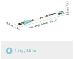 Vyvetvovacia píla GARDENA P4A TCS 20/18V bez aku a nabíjačky