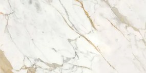 Dlažba Ragno Incanto Calacatta Michelangelo 60x120 cm lesk R8RW