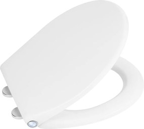 Sapho Sapho, PHARO WC sedátko s LED osvetlením, Soft Close, Easy Take, biela, WX1315