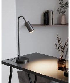 ByRydens 4002580-4002 - Stolová lampa CURVE 1xGU10/7W/230V čierna