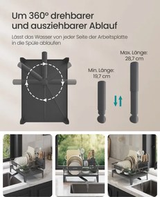 Odkvapkávač na riad KCS550GT01