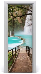 Fototapeta na dvere vodopád Mexiko 85x205 cm