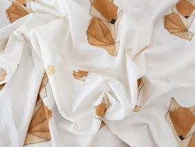 Bavlnená obliečka na vankúš Renforcé 70 × 90 cm – Líšky
