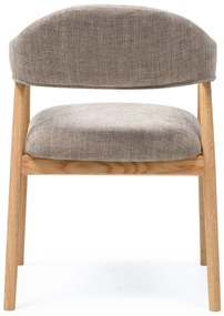 Jídelní křeslo Sorrento béžové/dub