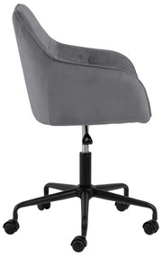 Kancelárska stolička Alarik tmavosivá