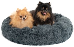 PuppyJoy PuppyJoy, okrúhly pelech pre psov 70cm PJ-002, veľkosť S, tmavá šedá, HOM-50065
