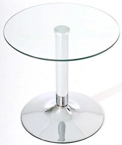 Stôl sklenený okrúhly DS16999 - v48 x Ø50 cm