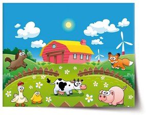 Sablio Plagát Farma - 90x60 cm